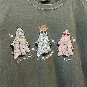 Taylor Swift Graphic Tee with Ghost Design - Anti Hero